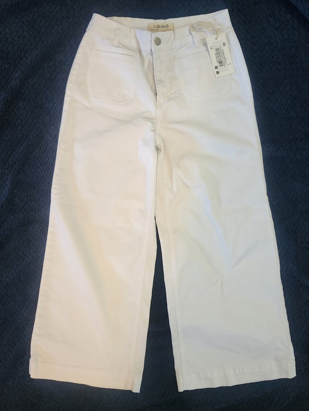 Womens Charlie B Jeans Crop Regular Flare Leg 27" Inseam With Tags